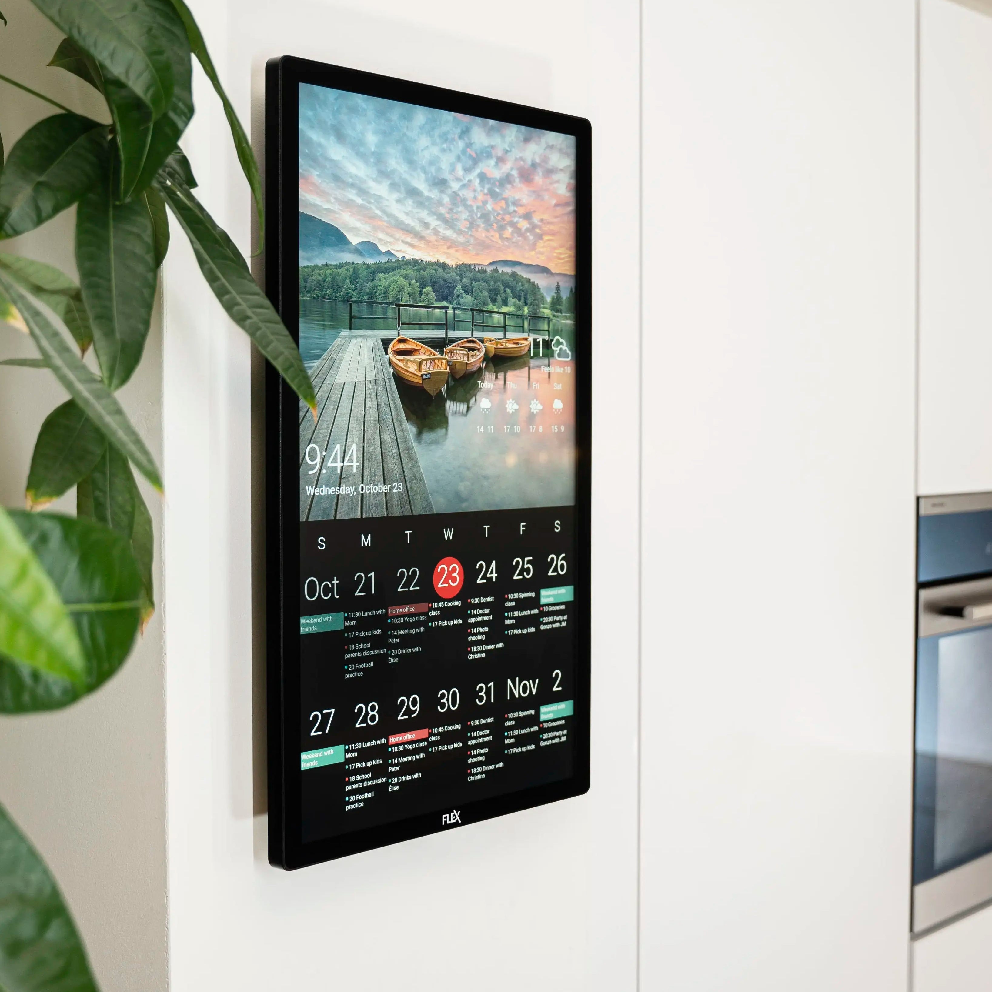 Flexboard 27-inch touchscreen Black