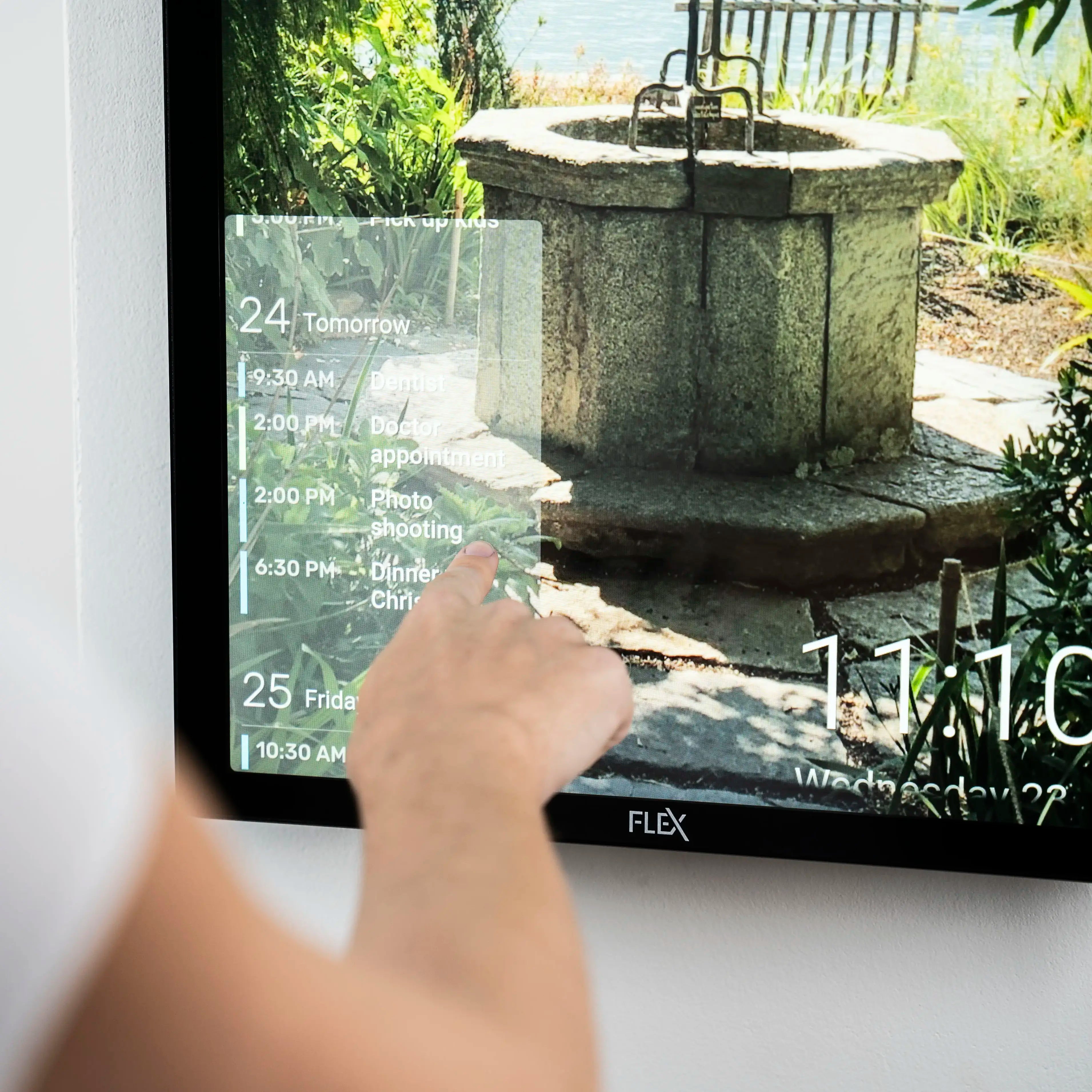 Flexboard 27-inch touchscreen Black