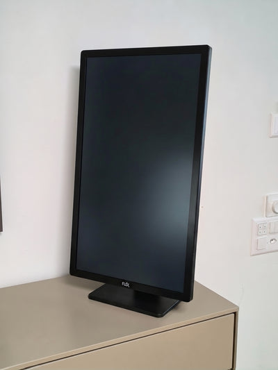 Flexboard Monitor Stand – Portrait & Landscape, Height-Adjustable