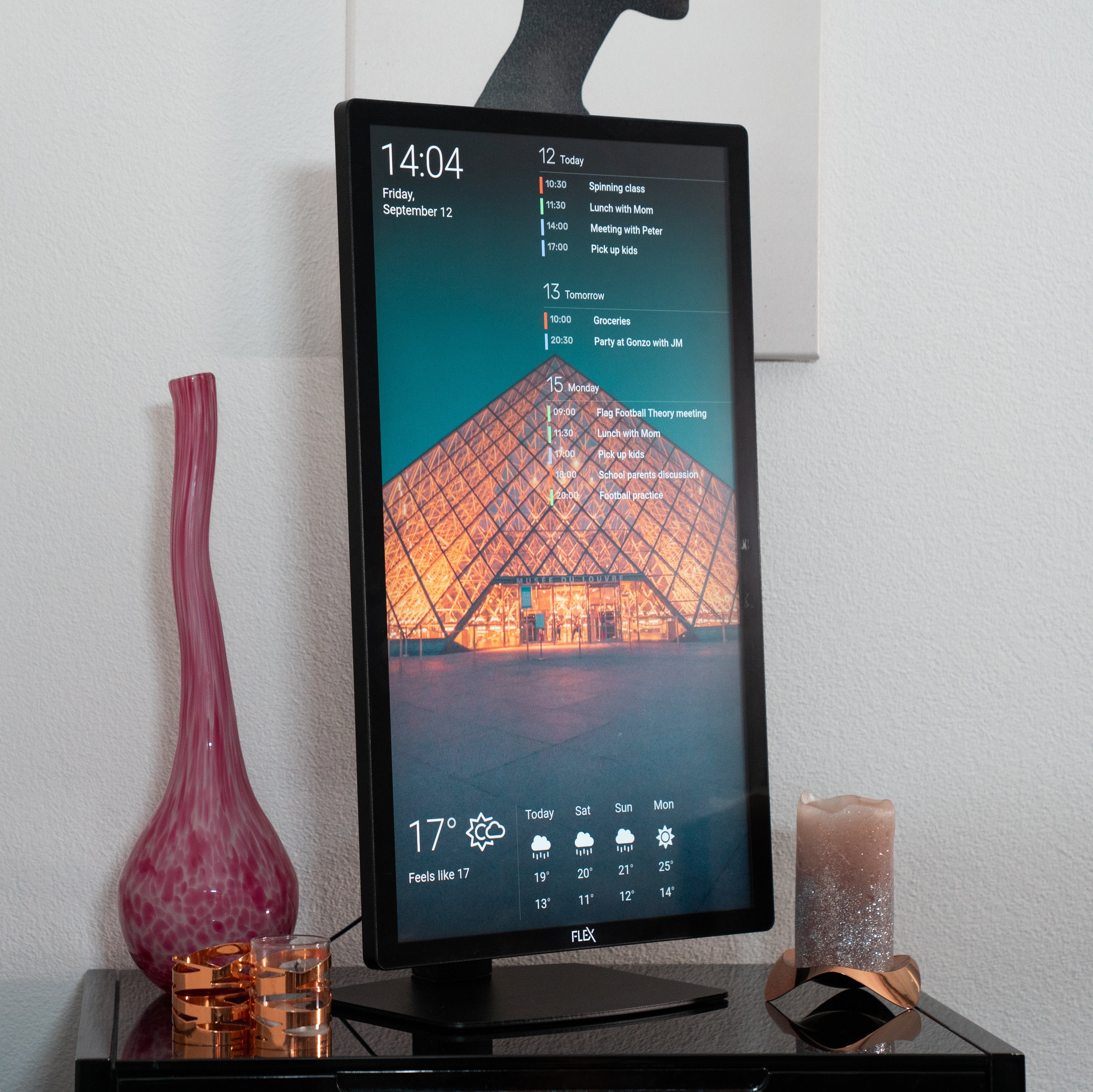 Flexboard 27-inch touchscreen Black
